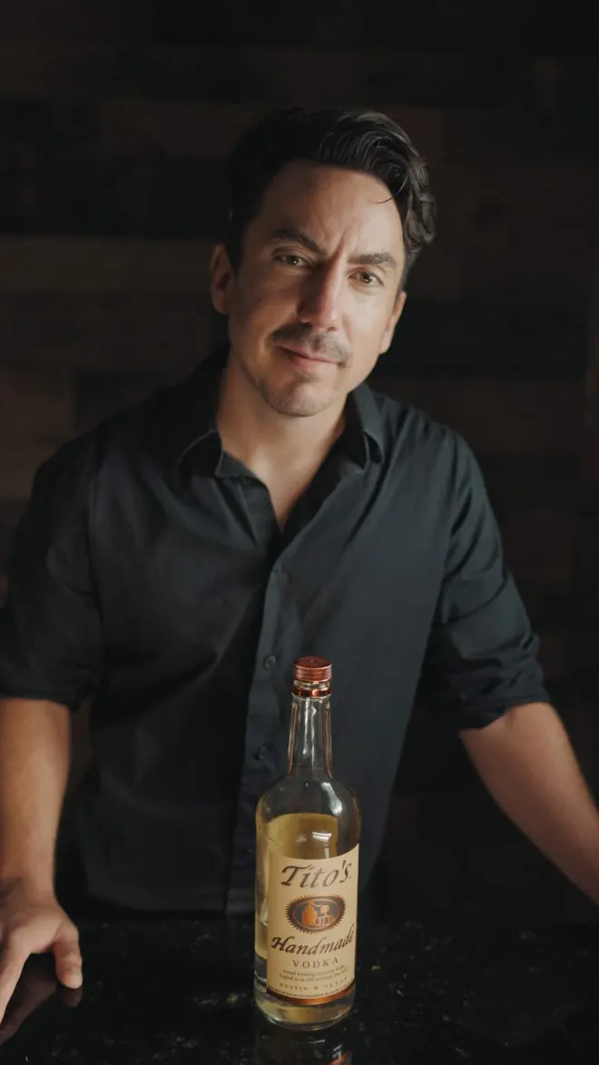 Spirits brand client ad frame